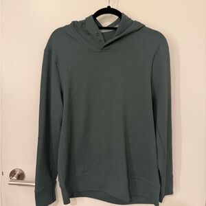 lululemon athletica Men's Green Hooded Pullover